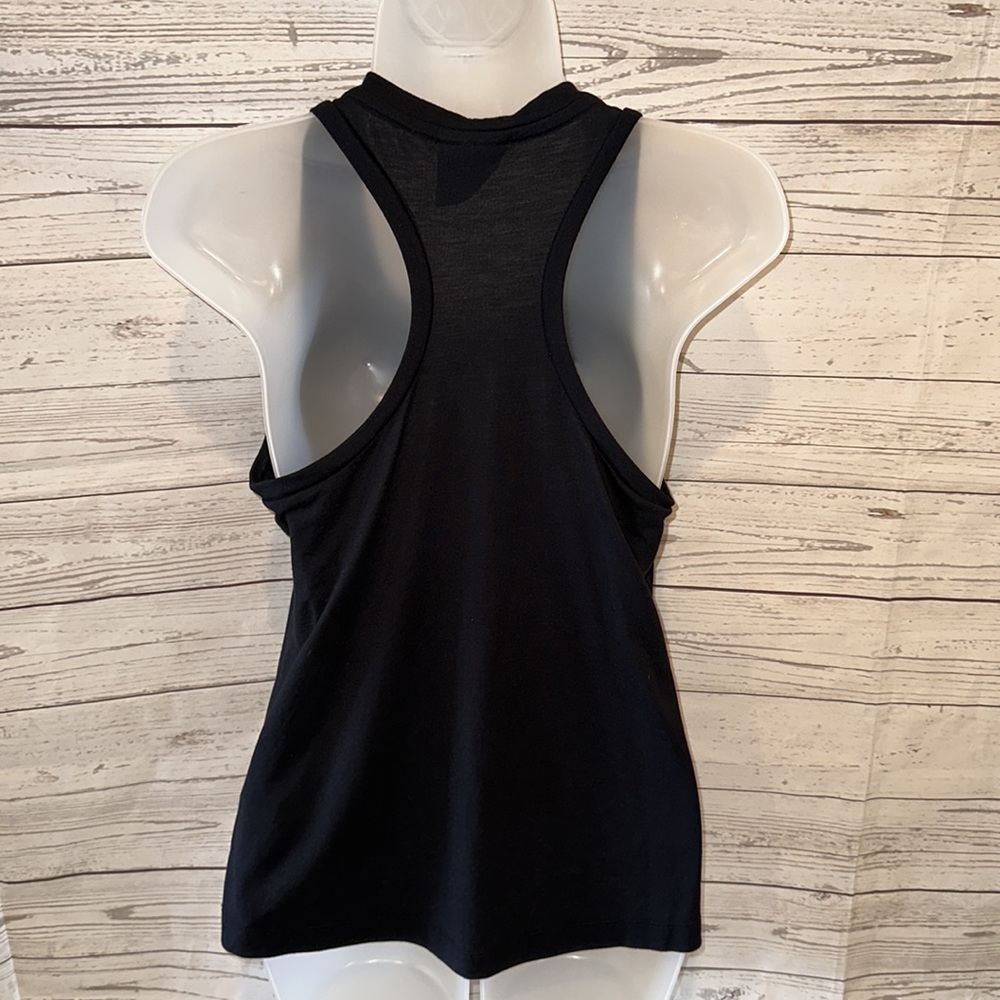 Nike Black Racerback Tank Top Size Small - Picture 3 of 11